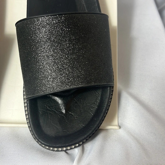 CL by Laundry Slips Women’s Size 10 Shimmer Black - Picture 3 of 6